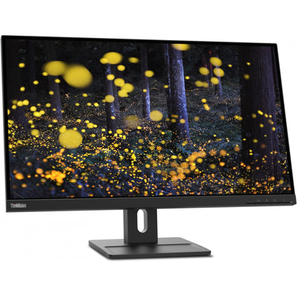 69cm/27" (2560x1440) Lenovo ThinkVision E27q-20 16:9 QHD IPS 4ms 75Hz HDMI DP Speaker Black