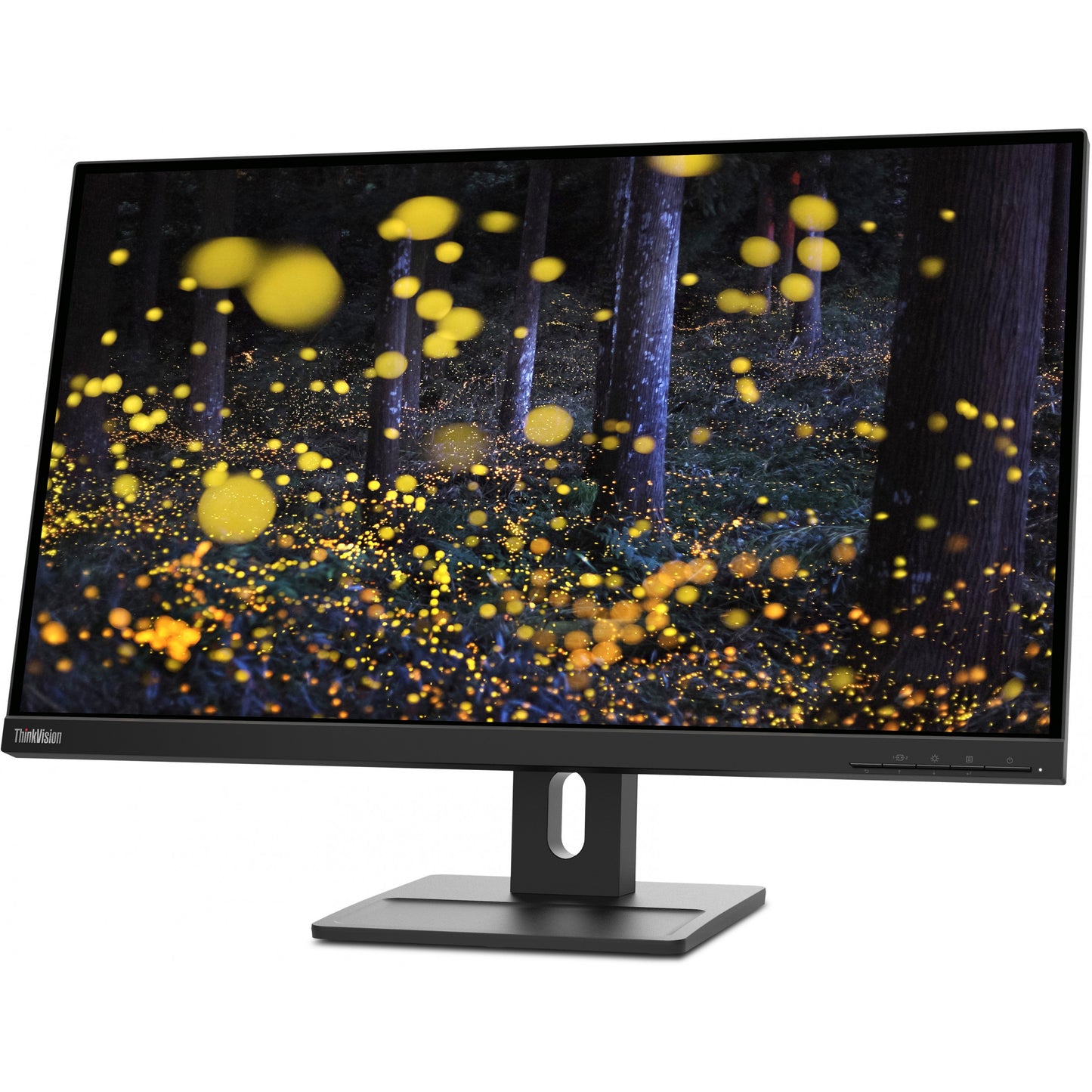 69cm/27" (2560x1440) Lenovo ThinkVision E27q-20 16:9 QHD IPS 4ms 75Hz HDMI DP Speaker Black