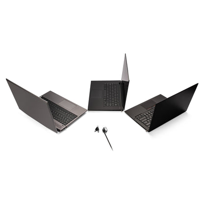 Kensington ClickSafe 2.0 Universelles 3-in-1 Laptopschloss T-Bar Nano & Wedge-Shaped