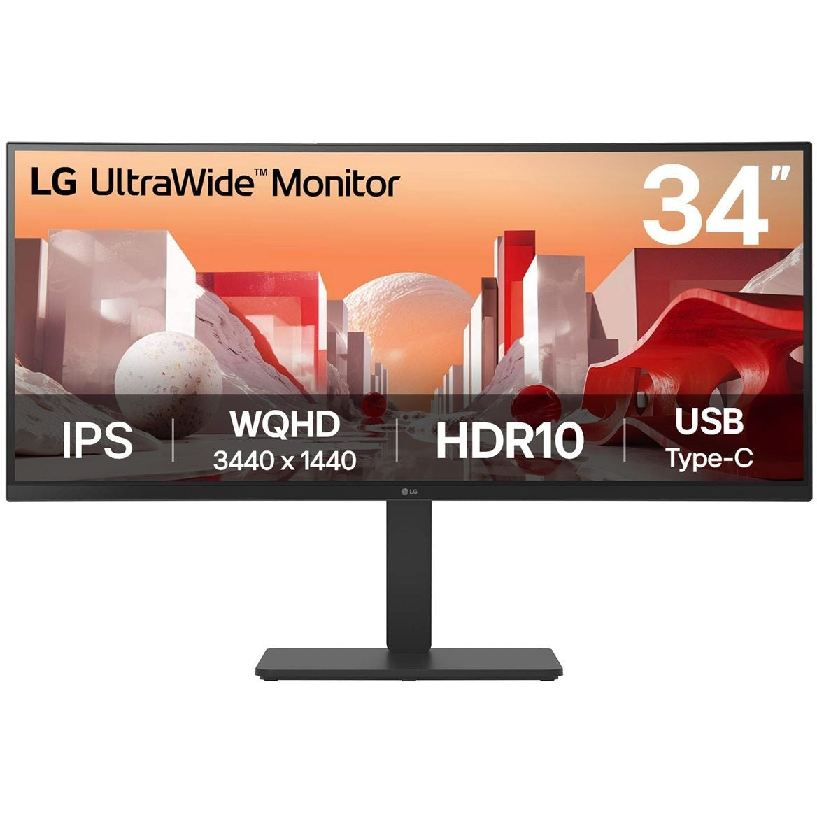 86,72cm/34" (3440x1440) LG 34BA75QE-B 21:9 WQHD IPS Curved 5ms 60Hz HDR10 HDMI DP USB-C Speaker