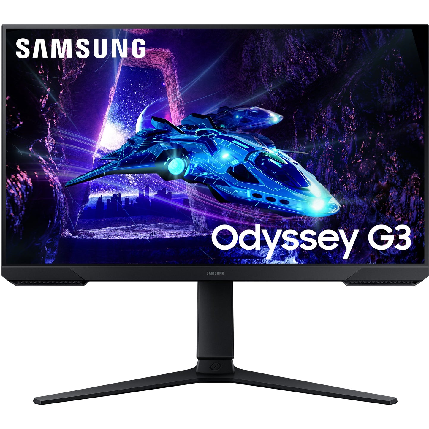 61 cm/24 Zoll (1920 x 1080) Samsung Odyssey G3 S24DG300EU 16:9 FHD VA 1 ms 180 Hz HDR10 HDMI DP Pivot Schwarz