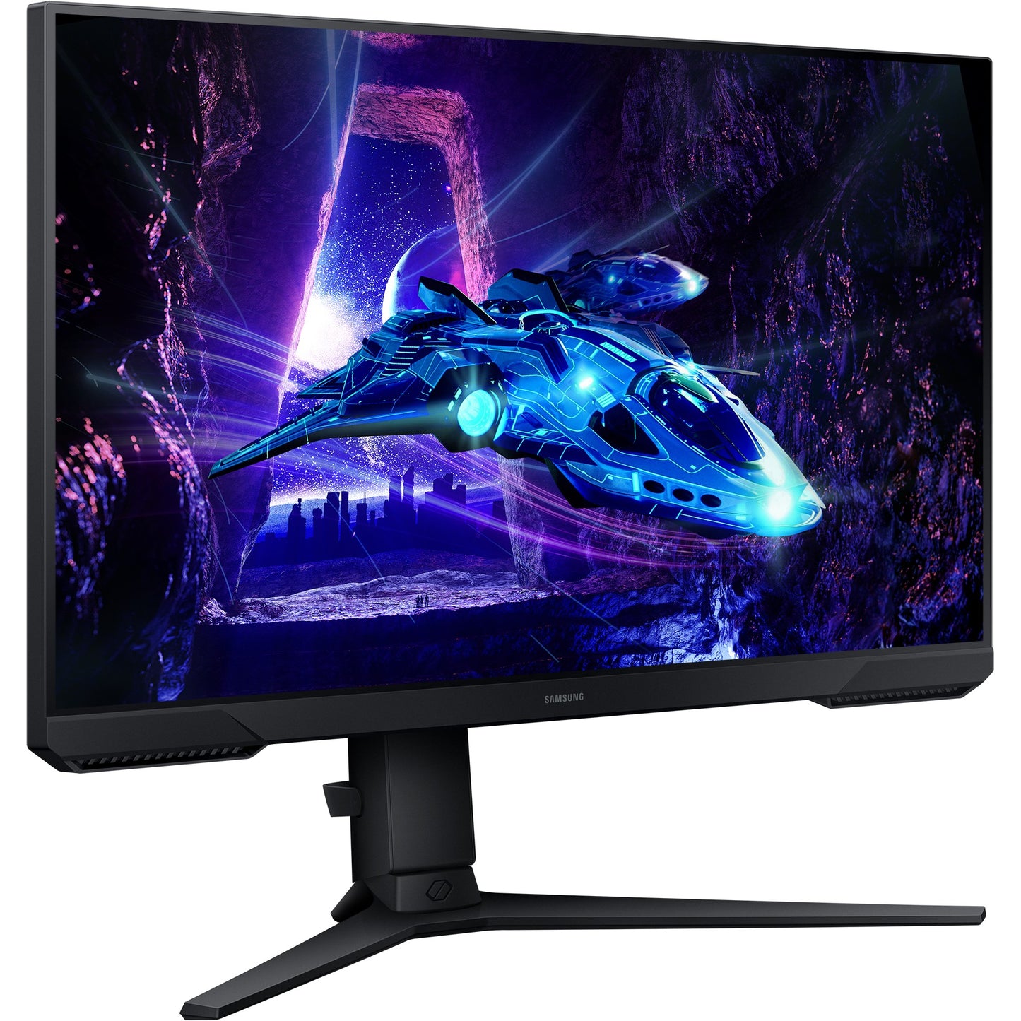 61 cm/24 Zoll (1920 x 1080) Samsung Odyssey G3 S24DG300EU 16:9 FHD VA 1 ms 180 Hz HDR10 HDMI DP Pivot Schwarz