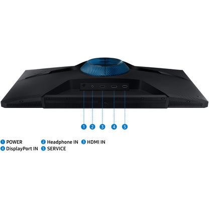 68,6cm/27" (1920x1080) Samsung Odyssey G3 S27DG300EU 16:9 FHD VA 1ms 180Hz HDR10 HDMI DP Black