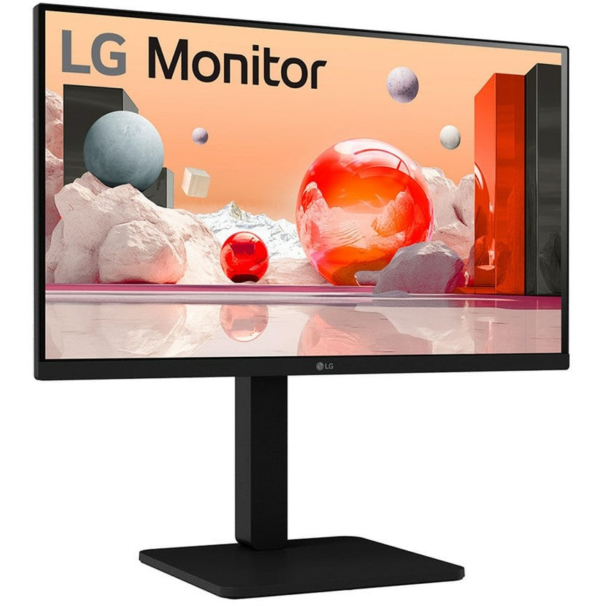 61cm/24" (1920x1080) LG 24BA550-B 16:9 FHD IPS 5ms 100Hz DP HDMI VGA USB Speaker Pivot Black