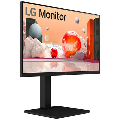 61cm/24" (1920x1080) LG 24BA550-B 16:9 FHD IPS 5ms 100Hz DP HDMI VGA USB Speaker Pivot Black