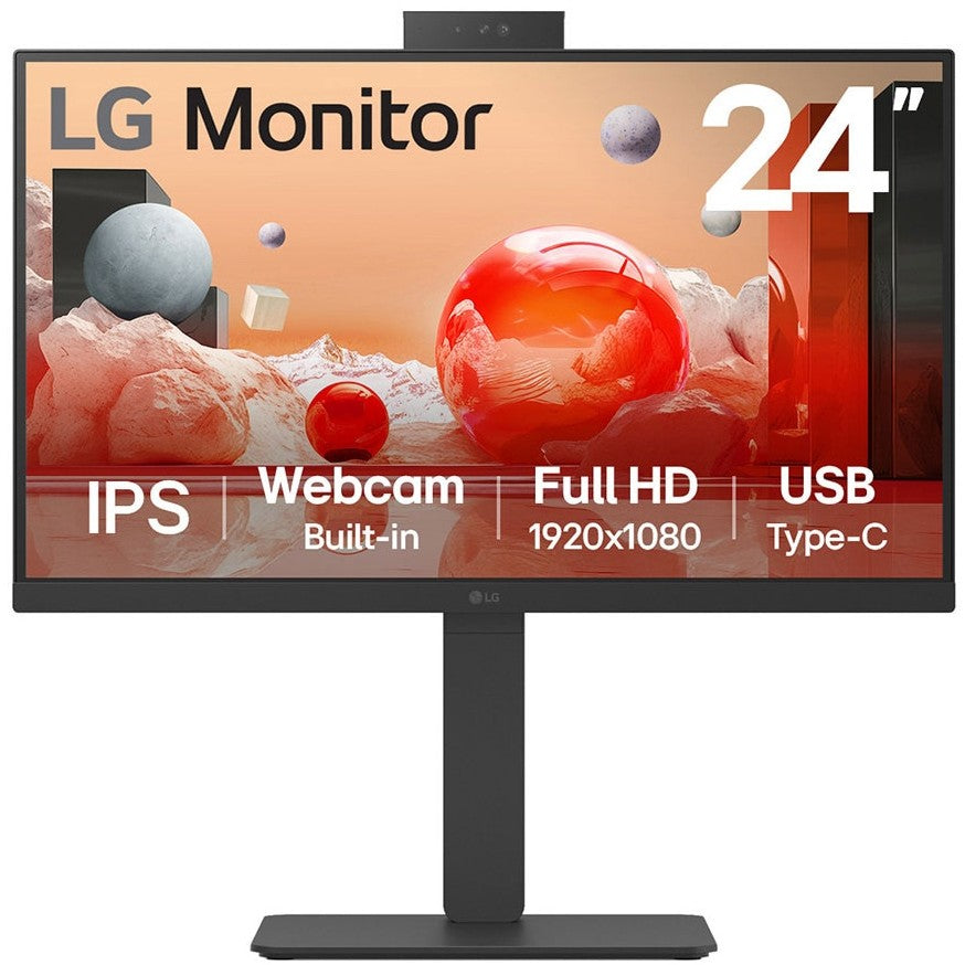 LG 24" 24BA850-B Full HD HDMI DP DaisyChain IPS Black 16:9