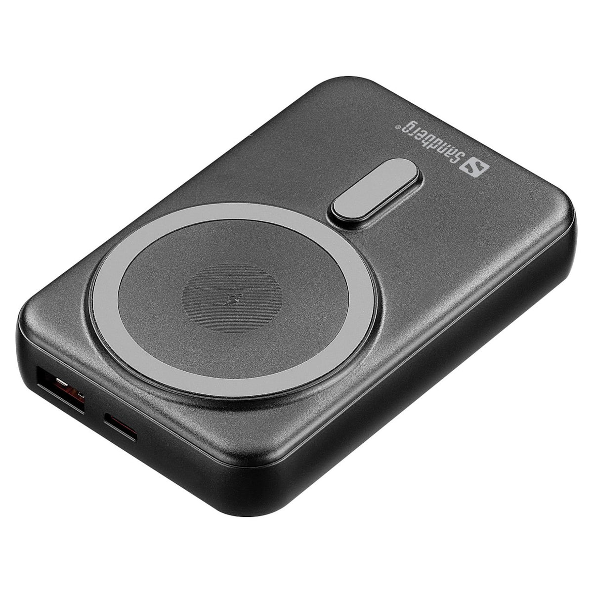 Sandberg 420-94 Mag Wireless Powerbank 10000mAh 22,5W QC3.0 USB-A/USB-C Schwarz