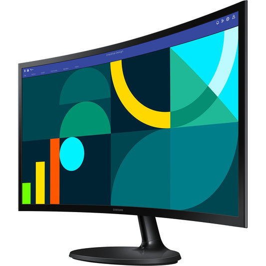 61cm/24" (1920x1080) Samsung S24D364GAU 16:9 Essential Full HD 4ms Black