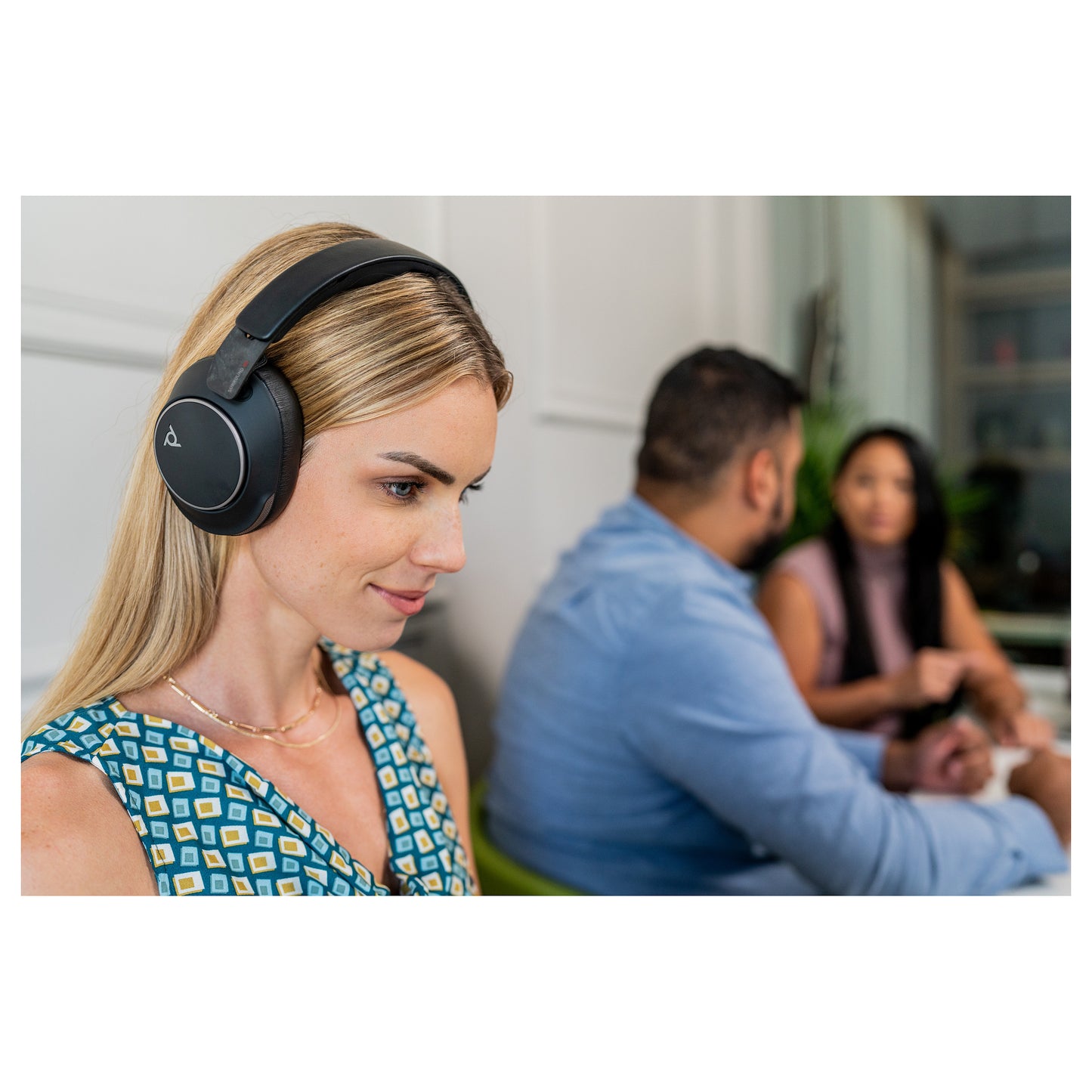 Poly Headset Voyager Surround 80 UC - kabellos/bluetooth - Black