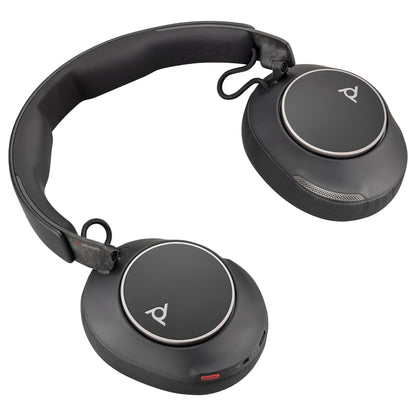 Poly Headset Voyager Surround 80 UC - kabellos/bluetooth - Black