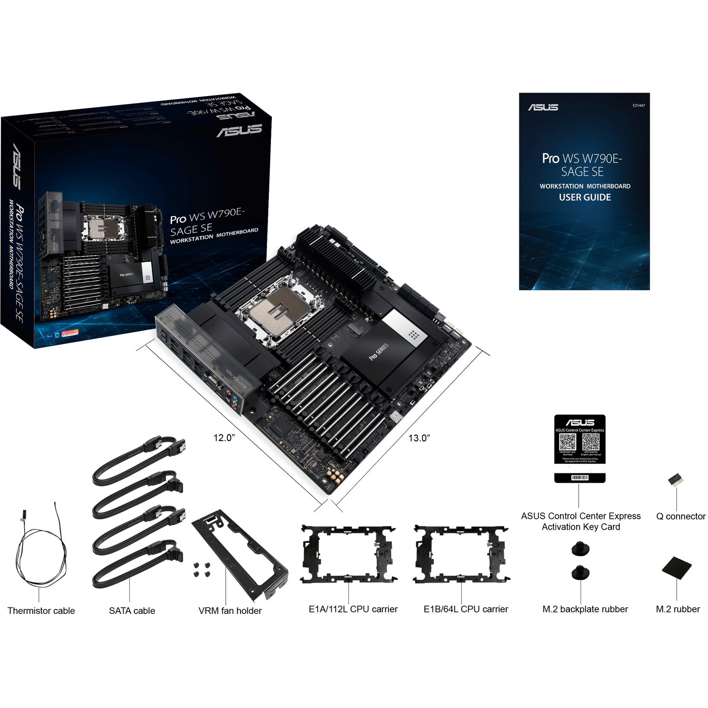 Asus LGA4677 Pro WS W790E-Sage SE