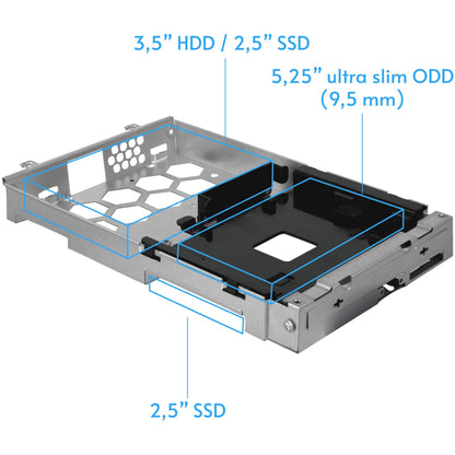 Tower 300W Chieftec UNI Series BE-10B-300 mATX