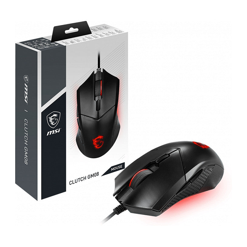 MSI Clutch GM08 wired black