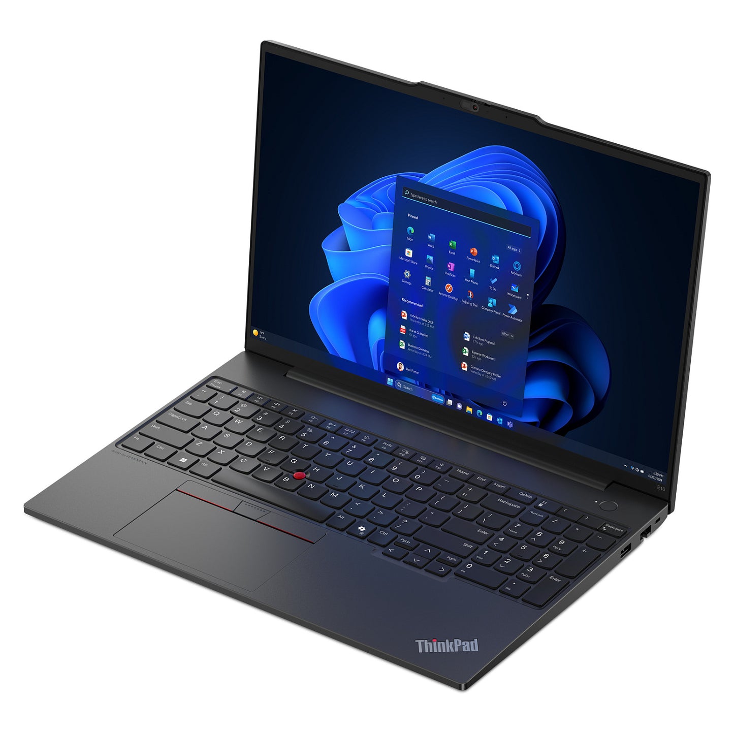 Lenovo ThinkPad E16 G2 RYZ5 7535HS/8GB/256SSD/R660M/W11Pro black