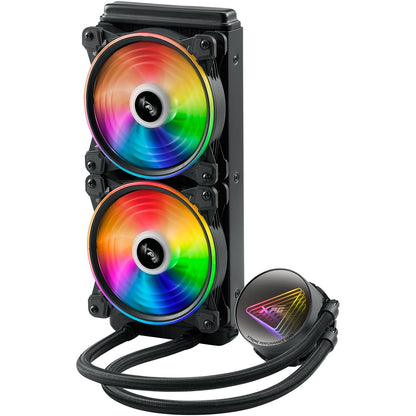 K Cooler Flüssigkeitskühlung ADATA XPG LEVANTE X 240 RGB Black