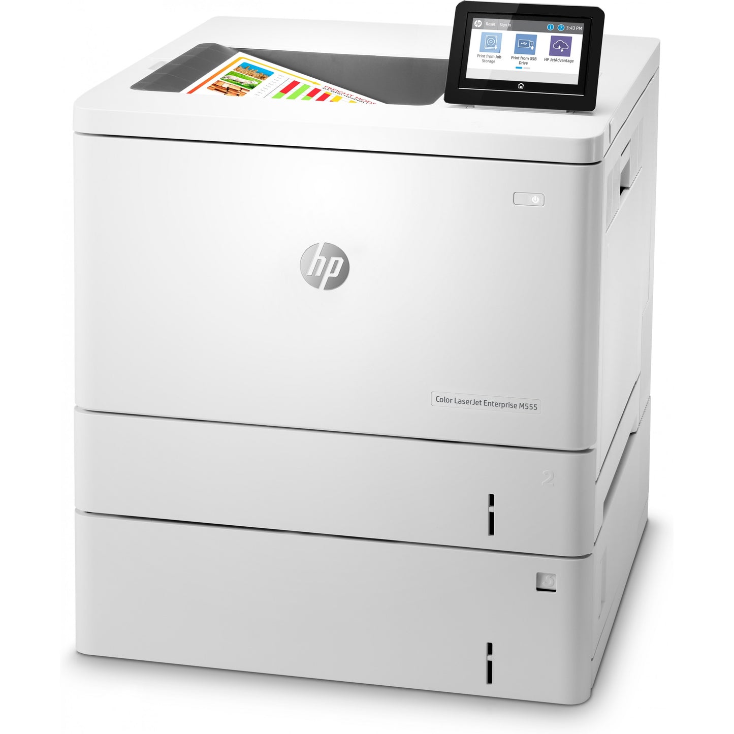 FL HP Colot LaserJet Enterprise M555X Farblaserdrucker A4 LAN WLAN WiFi Duplex