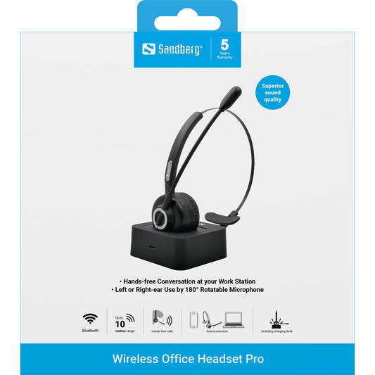 Sandberg 126-06 Bluetooth Office Headset Pro