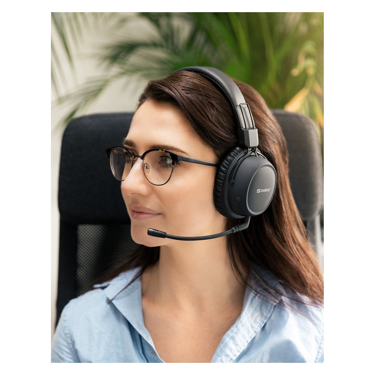 Sandberg 126-36 Bluetooth Headset ANC FlexMic