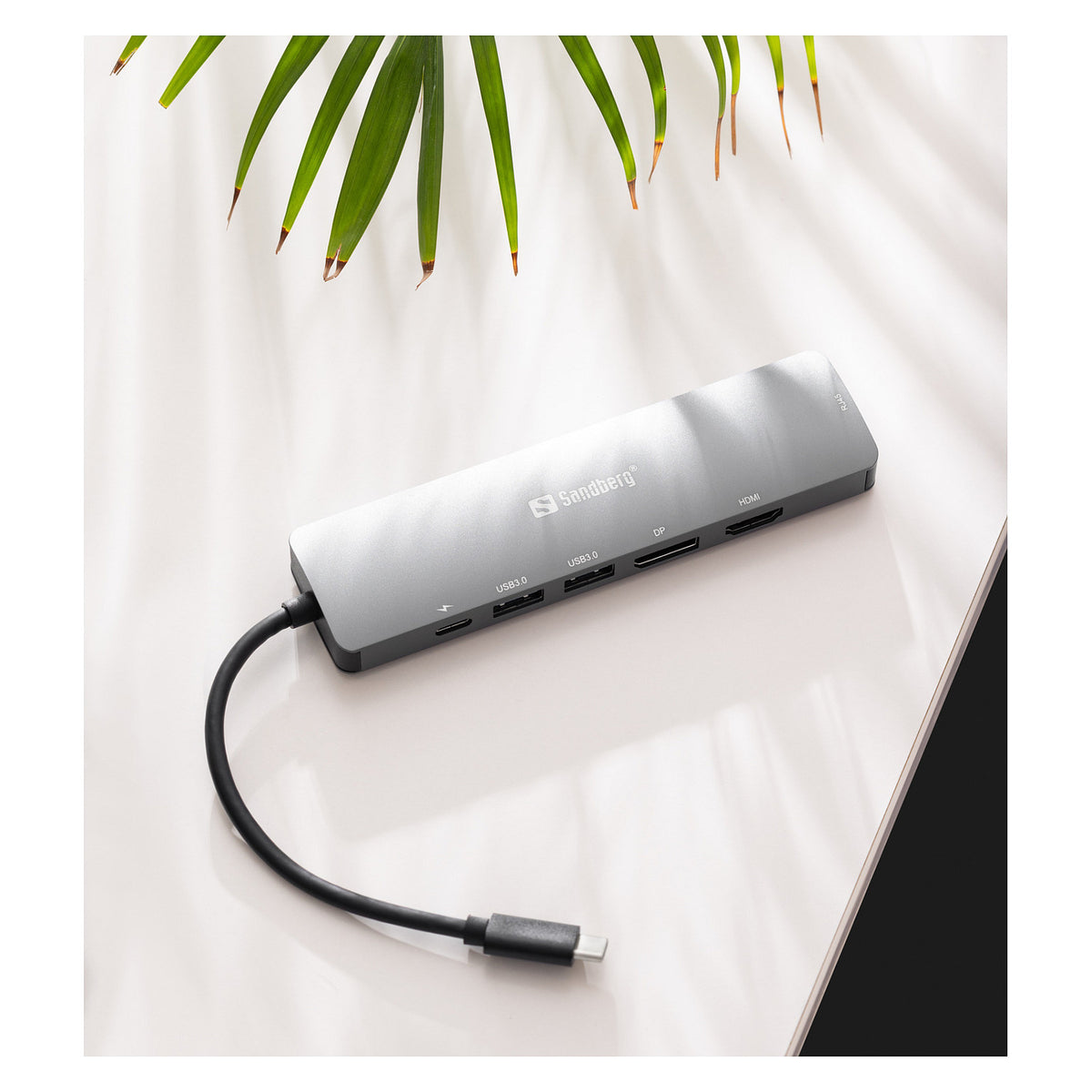 Sandberg 136-43 USB-C 6-in-1 PD 100W 8K DisplayDock