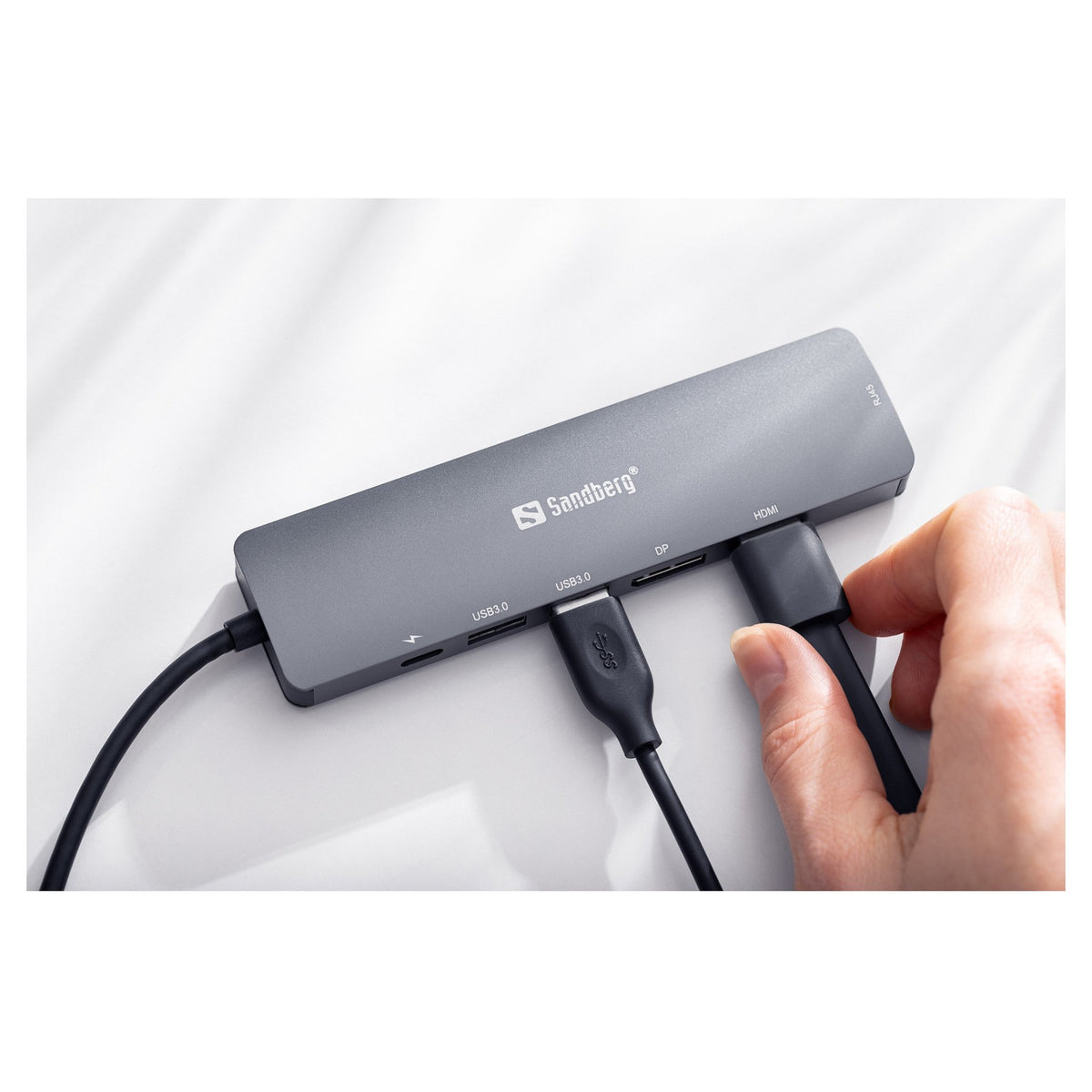 Sandberg 136-43 USB-C 6-in-1 PD 100W 8K DisplayDock
