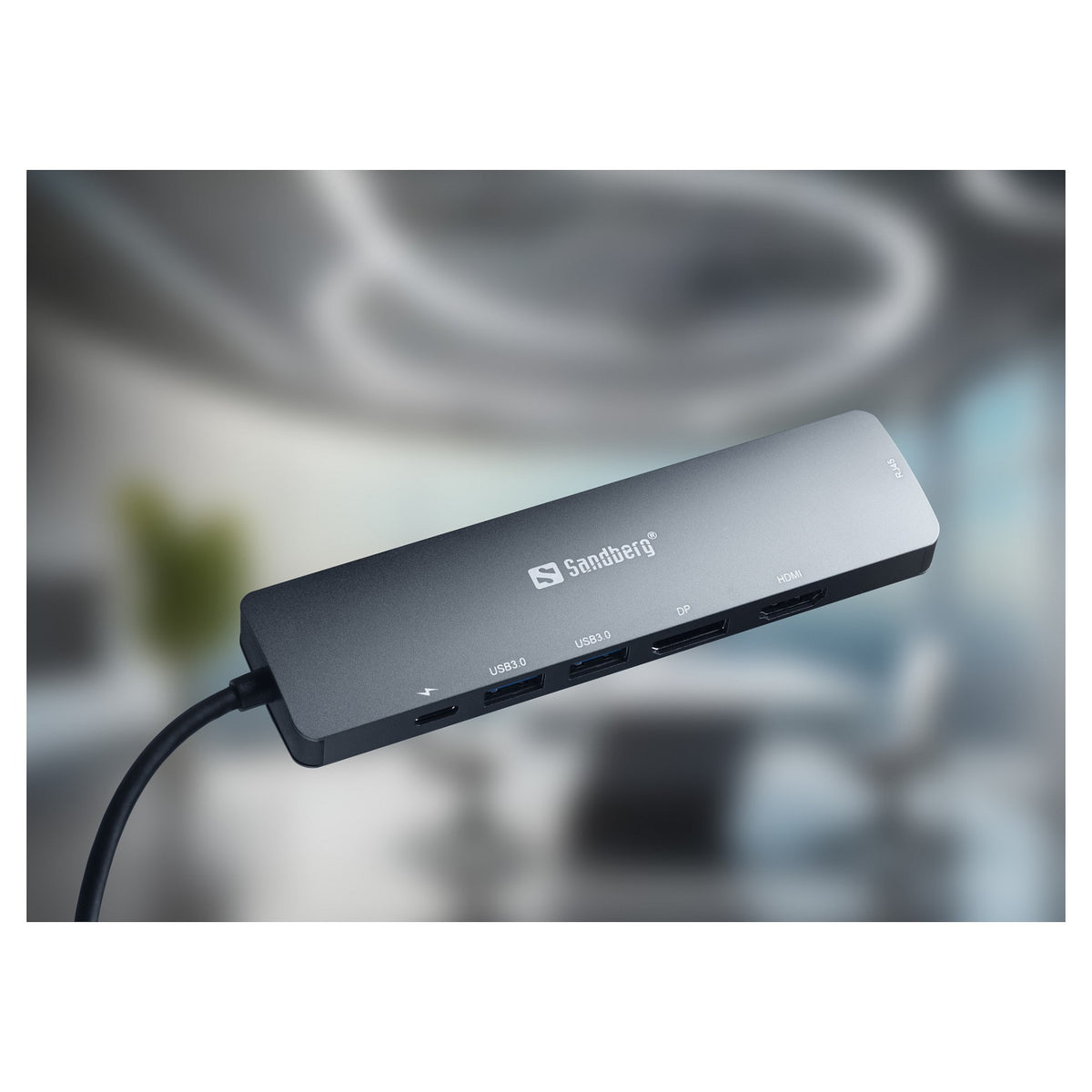 Sandberg 136-43 USB-C 6-in-1 PD 100W 8K DisplayDock
