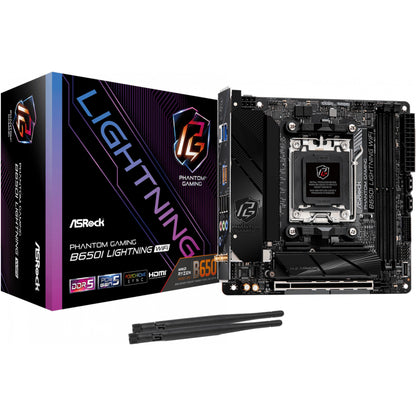 B650I Lightning WiFi AM5 mITX HDMI DDR5 retail - AMD Sockel AM5 (Ryzen Zen4)