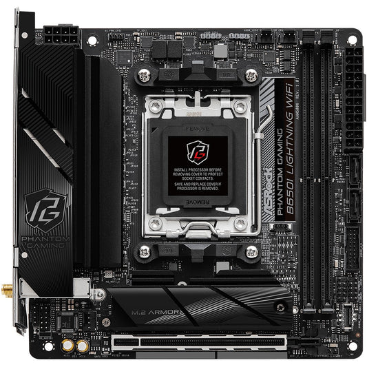 B650I Lightning WiFi AM5 mITX HDMI DDR5 retail - AMD Sockel AM5 (Ryzen Zen4)