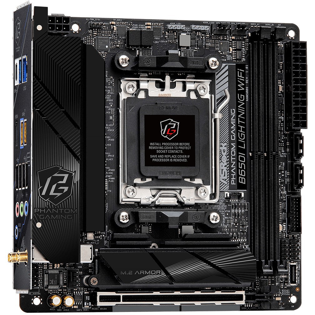 B650I Lightning WiFi AM5 mITX HDMI DDR5 retail - AMD Sockel AM5 (Ryzen Zen4)
