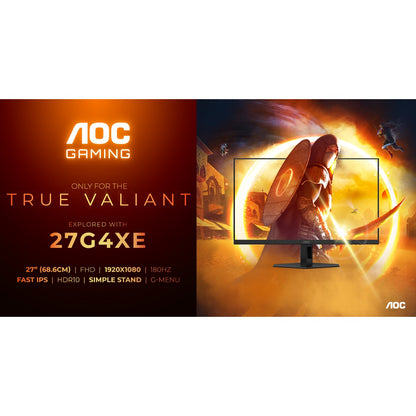 68,6cm/27" (1920x1080) AOC 27G4XE Full HD 2xHDMI DP IPS HDR10 0,5ms LS Black