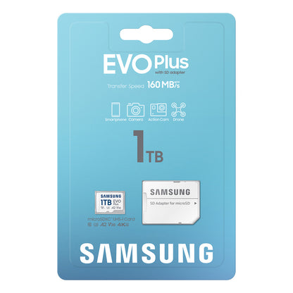 CARD 1TB Samsung Evo Plus microsdxc UHS-I U3 inkl. SD Adapter