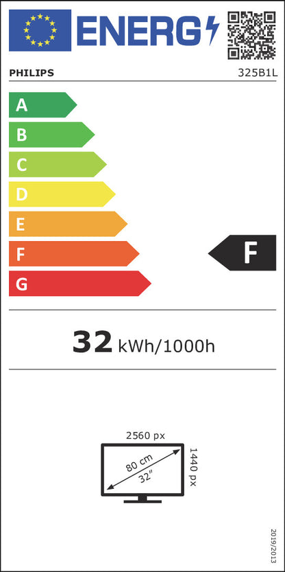 Philips 80,0cm (31,5") 325B1L 16:09 2xHDMI+DP IPS