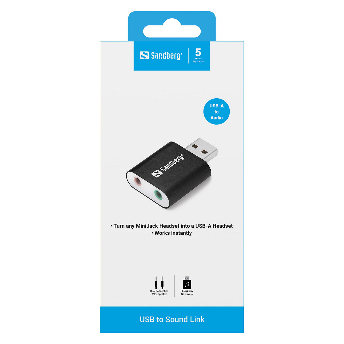 Sandberg 133-33 USB Soundkarte