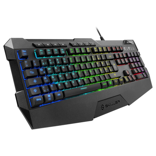 Sharkoon Skiller SGK4 Gaming Keyboard QWERTZ wired rubberdome black