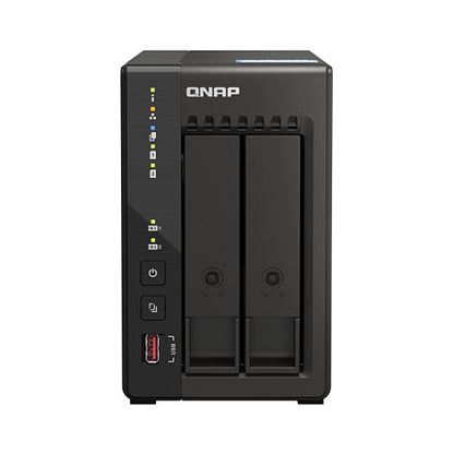 QNAP TS-253E NAS-Server 2 Schächte Intel Celeron J6412 2,6GHz SATA 6Gb/s
