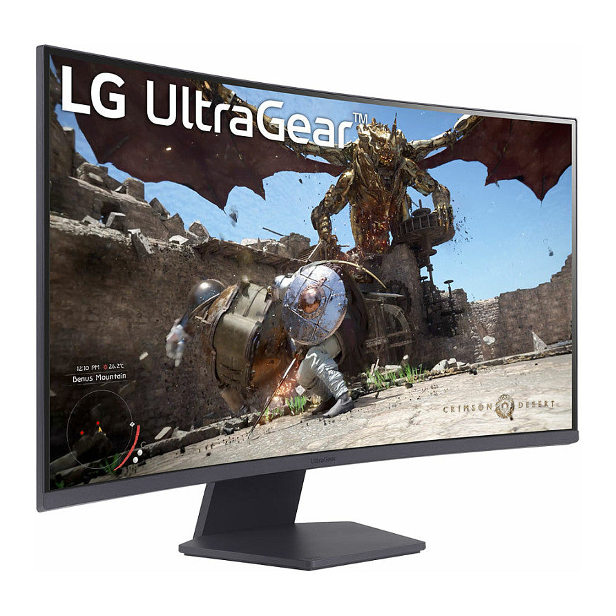 80cm/32" ( 2560x1440) LG 32GS60QC-B Consumer Ultragear Gaming HDR10 2xHDMI DP 1ms 180Hz