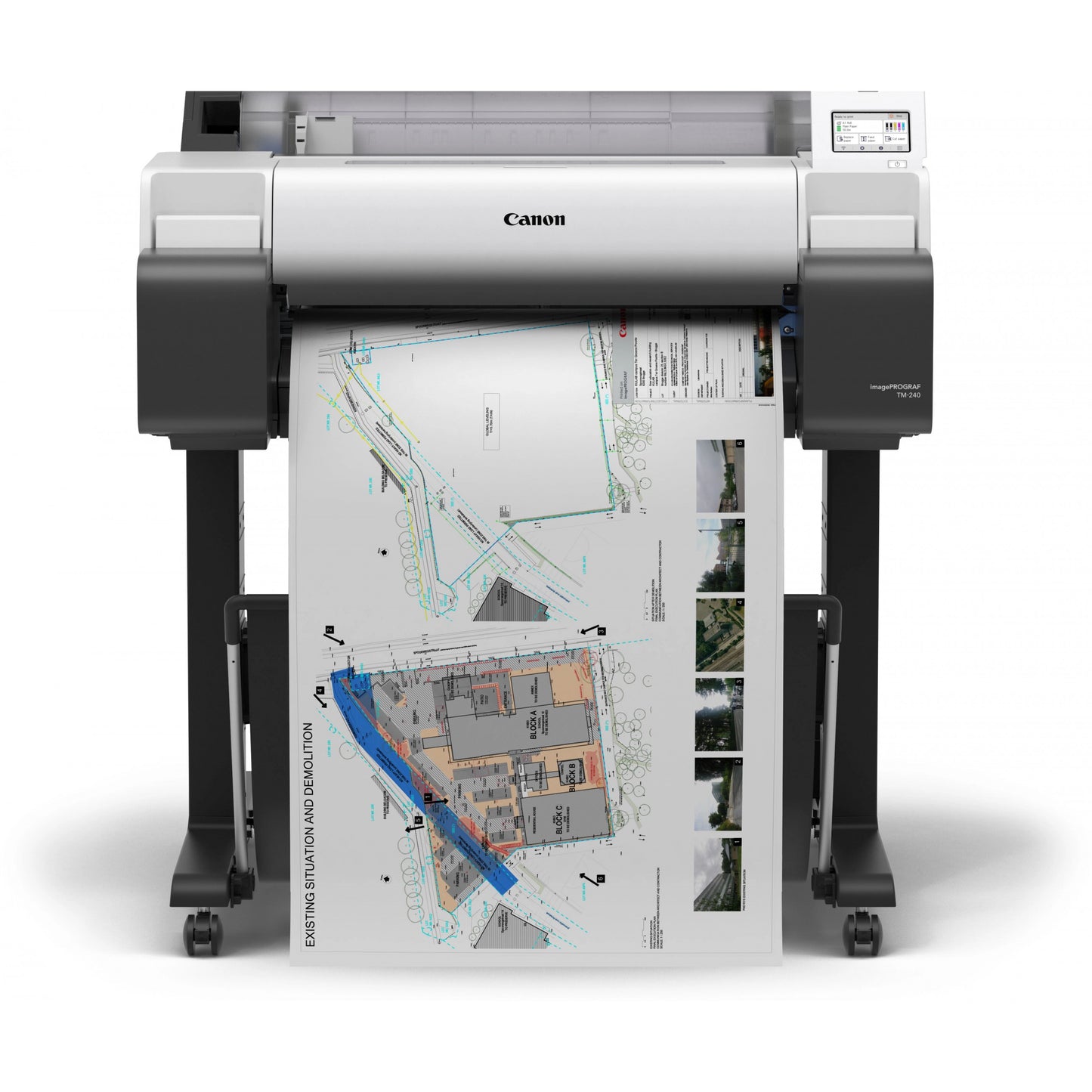 Canon imagePROGRAF TM-240 Großformatdrucker DIN A1 24" USB LAN WLAN 5 Farben
