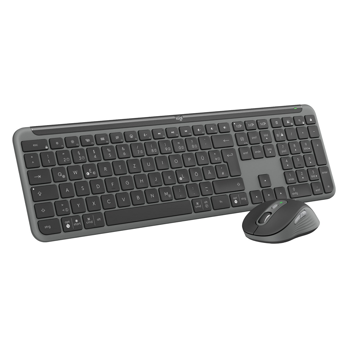 Logitech MK950 Combo Black QWERTZ DE
