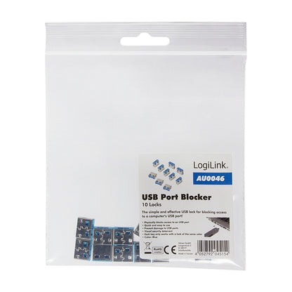 LogiLink USB-A Port Schloss (10-Pack)