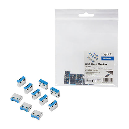 LogiLink USB-A Port Schloss (10-Pack)