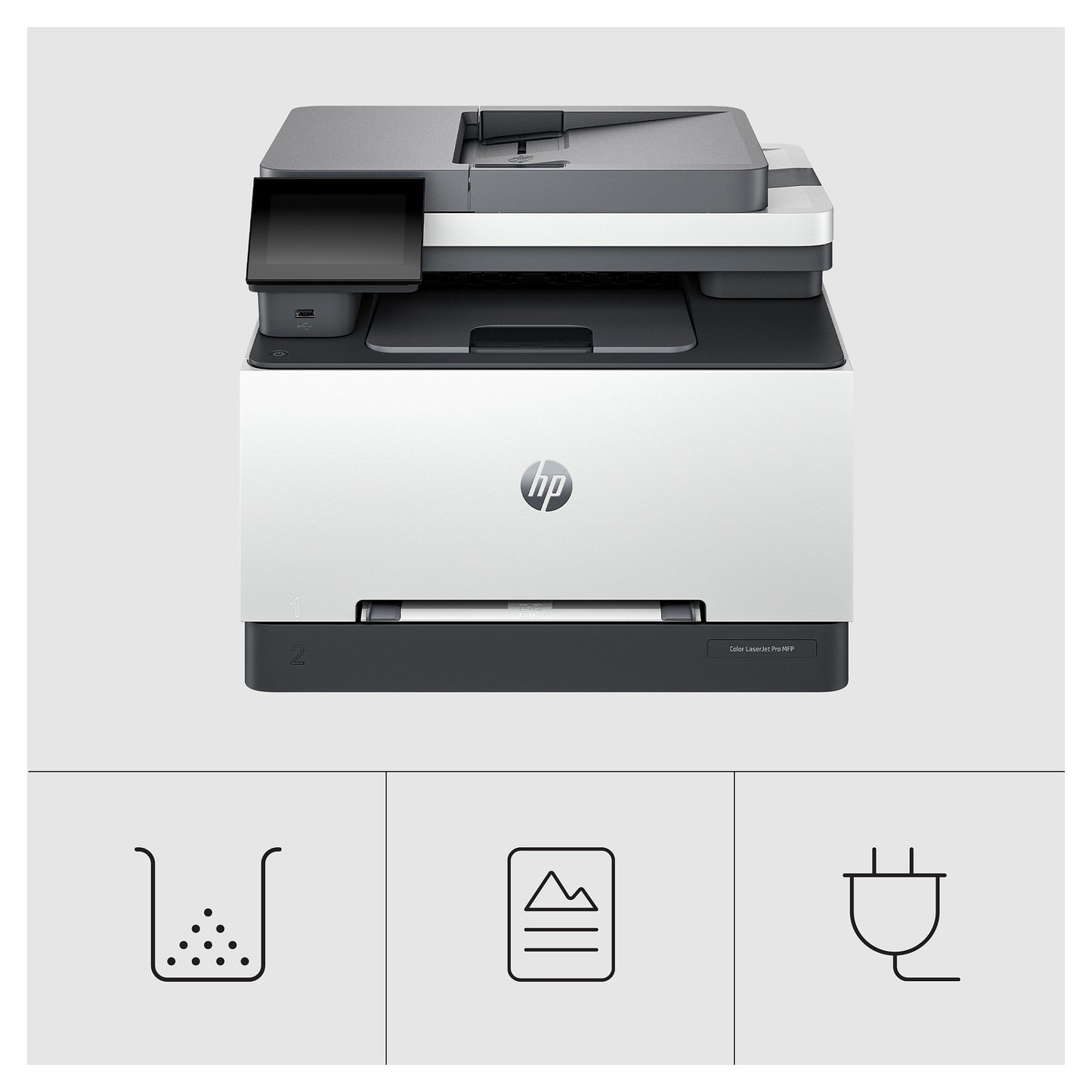 FL HP Color LaserJet PRO MFP 3302fdng Farblaserdrucker 4in1 A4 LAN ADF Duplex