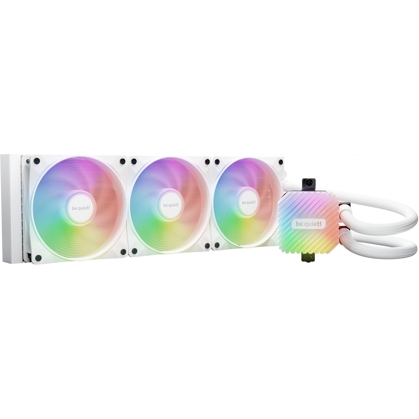 K Cooler Wasserkühlung be quiet! LIGHT LOOP 360 mm ARGB Weiß