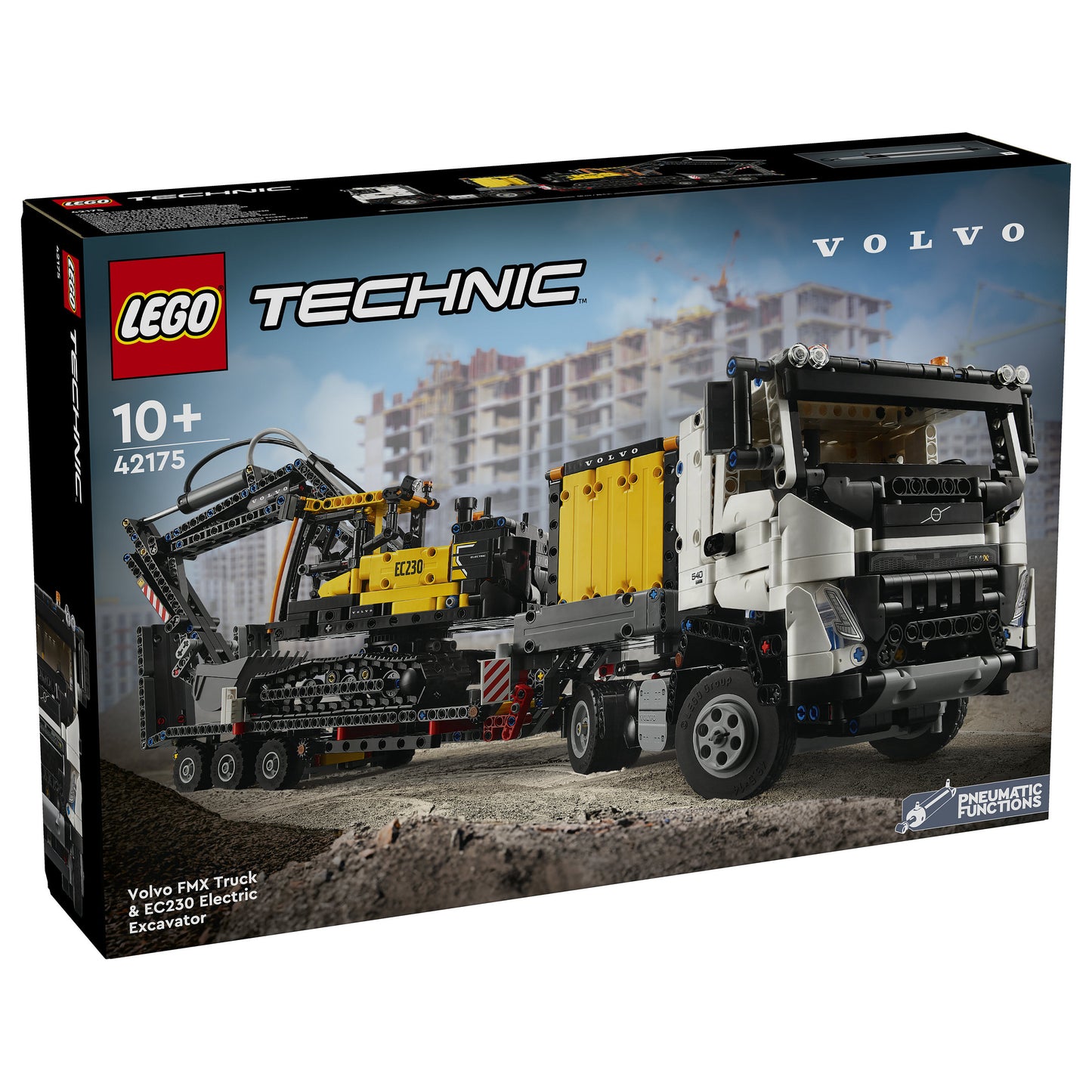 LEGO Technic Volvo FMX LKW mit EC230 Electric Raupenbagger 42175