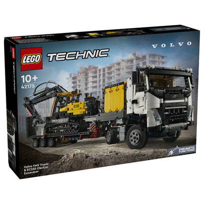 LEGO Technic Volvo FMX LKW mit EC230 Electric Raupenbagger 42175