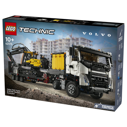 LEGO Technic Volvo FMX LKW mit EC230 Electric Raupenbagger 42175