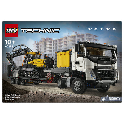 LEGO Technic Volvo FMX LKW mit EC230 Electric Raupenbagger 42175