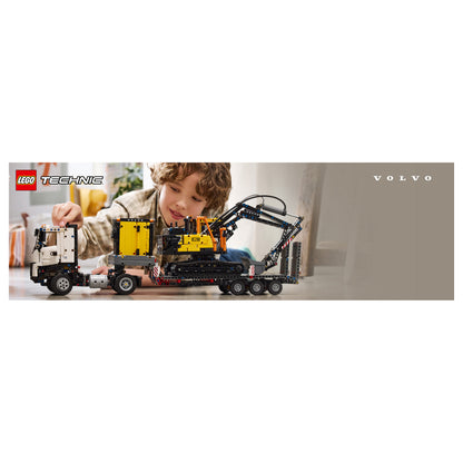 LEGO Technic Volvo FMX LKW mit EC230 Electric Raupenbagger 42175