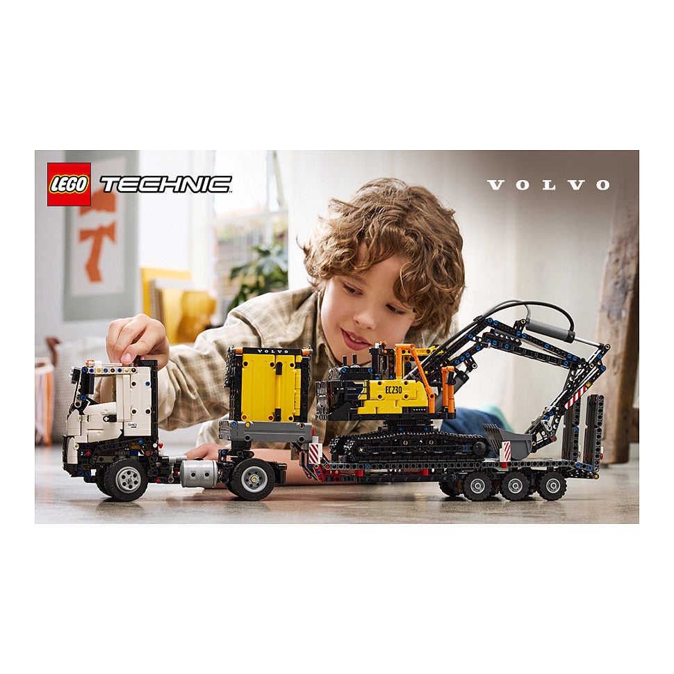 LEGO Technic Volvo FMX LKW mit EC230 Electric Raupenbagger 42175