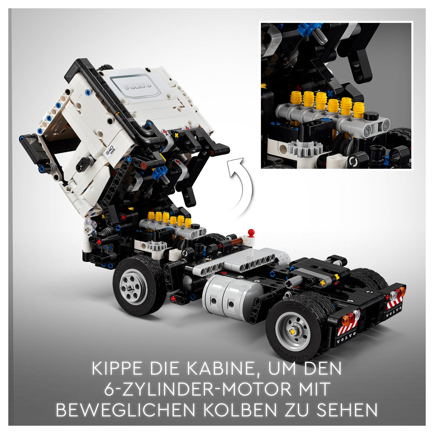 LEGO Technic Volvo FMX LKW mit EC230 Electric Raupenbagger 42175