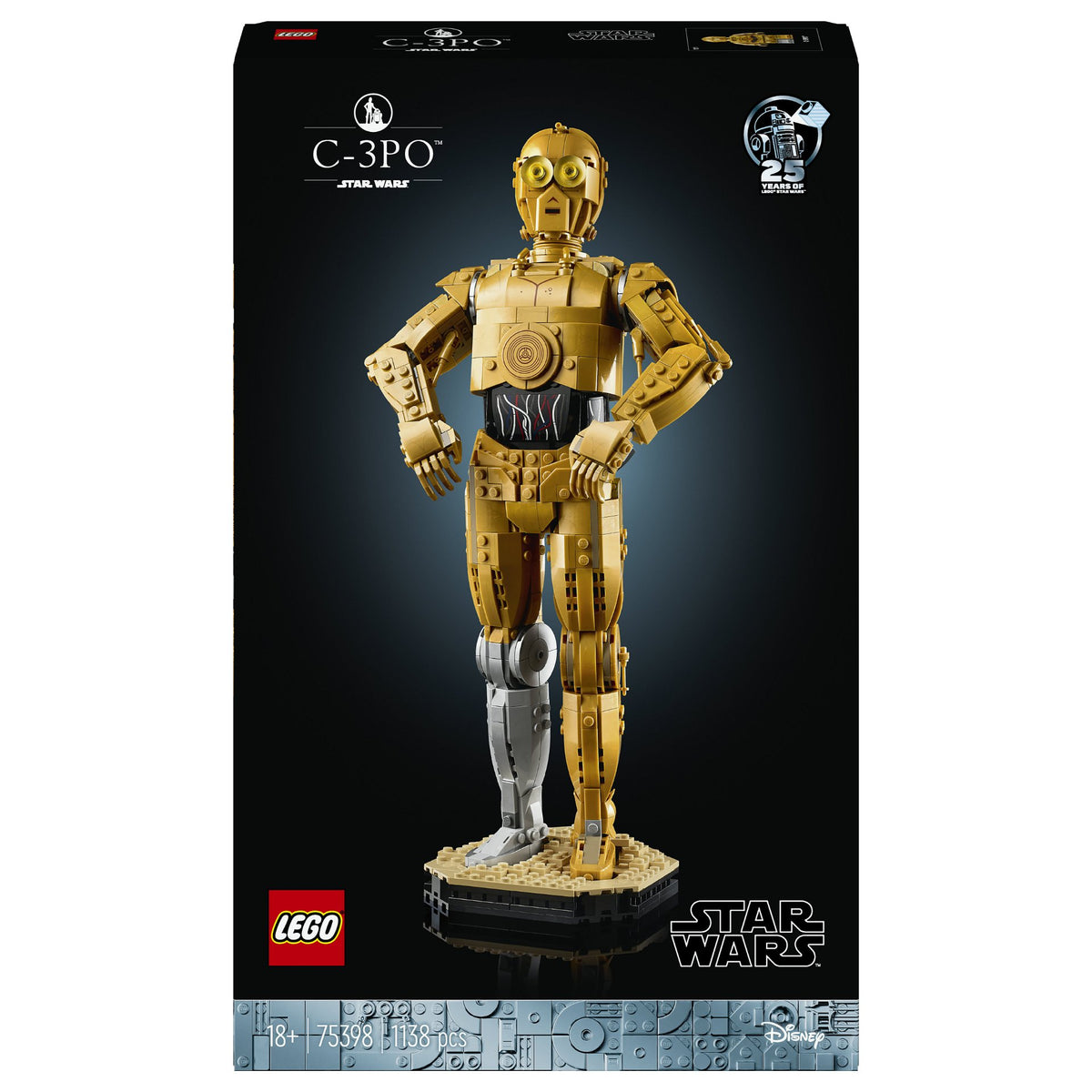 LEGO Star Wars C-3PO - ein baubarer Droide 75398