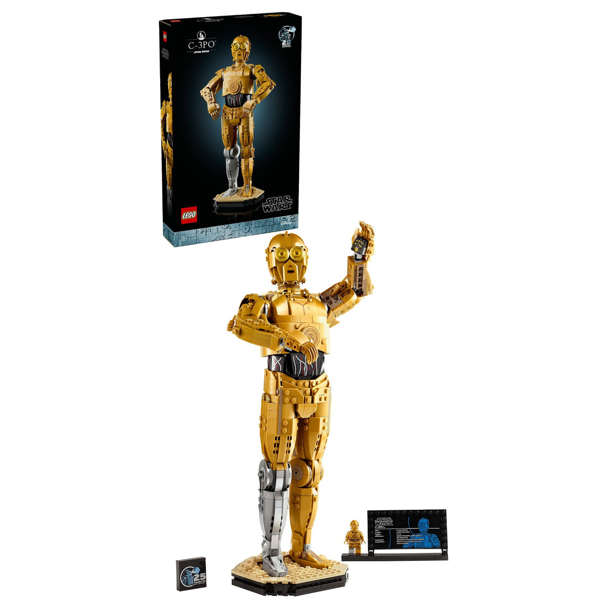 LEGO Star Wars C-3PO - ein baubarer Droide 75398